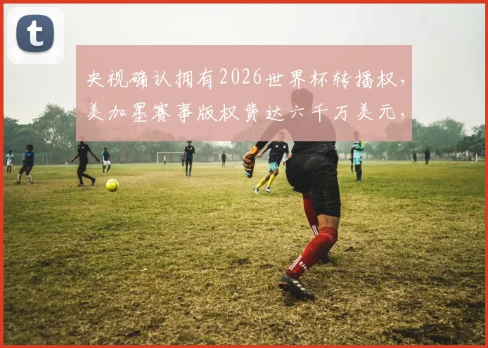 央视确认拥有2026世界杯转播权,美加墨赛事版权费达六千万美元,国内观看渠道解析